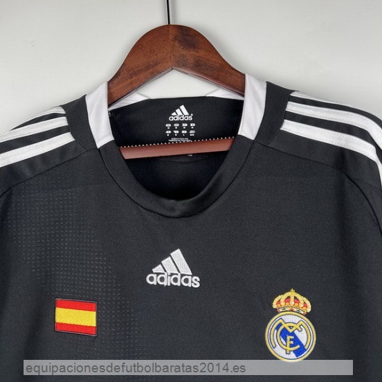 Nuevo 3ª Camiseta Real Madrid Retro 2008 2009 Negro Baratas